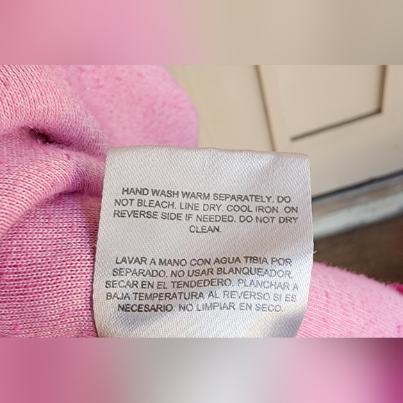 22W women KARDASHIAN Kurves pink hoodie sweatshirt sequins - Picture 15 of 15